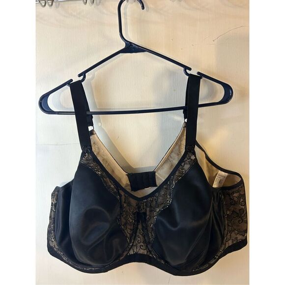 Goddess 50DD black lace bra - Picture 1 of 5